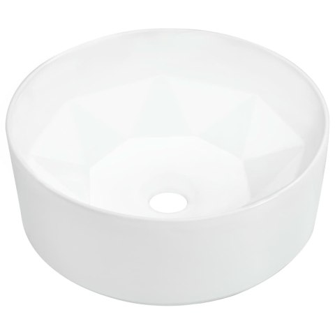 VidaXL Umywalka, 36 x 14 cm, ceramiczna, biała VidaXL Umywalka, 36 x 14 cm, ceramiczna, biała