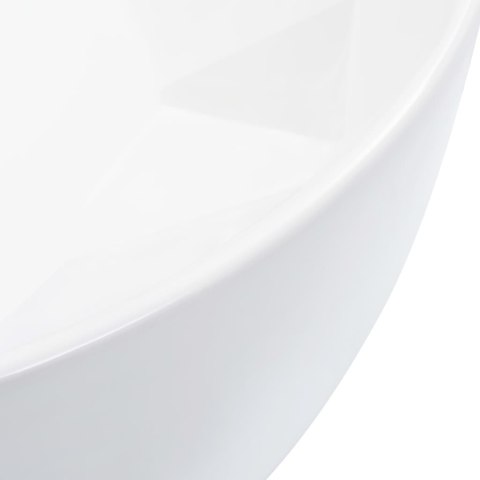 VidaXL Umywalka, 36 x 14 cm, ceramiczna, biała VidaXL Umywalka, 36 x 14 cm, ceramiczna, biała