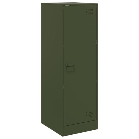 VidaXL Szafka, oliwkowa, 34,5x39x107 cm, stal VidaXL Szafka, oliwkowa, 34,5x39x107 cm, stal