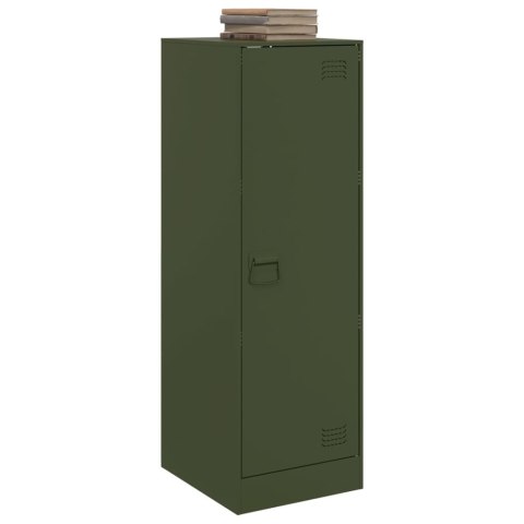 VidaXL Szafka, oliwkowa, 34,5x39x107 cm, stal VidaXL Szafka, oliwkowa, 34,5x39x107 cm, stal