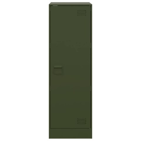 VidaXL Szafka, oliwkowa, 34,5x39x107 cm, stal VidaXL Szafka, oliwkowa, 34,5x39x107 cm, stal