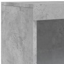 VidaXL Szafka z oświetleniem LED, szarość betonu, 60,5x37x100 cm