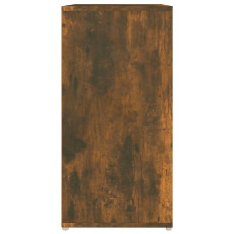 VidaXL Szafka na buty, przydymiony dąb, 60x35x70 cm VidaXL Szafka na buty, przydymiony dąb, 60x35x70 cm