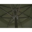 VidaXL Parasol z aluminium, 500 cm, zielony