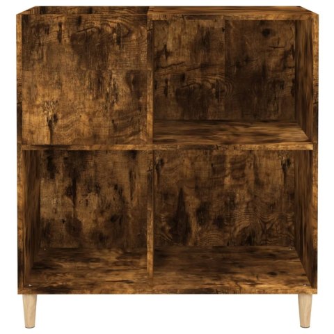 VidaXL Szafka na płyty, przydymiony dąb, 84,5x38x89 cm VidaXL Szafka na płyty, przydymiony dąb, 84,5x38x89 cm