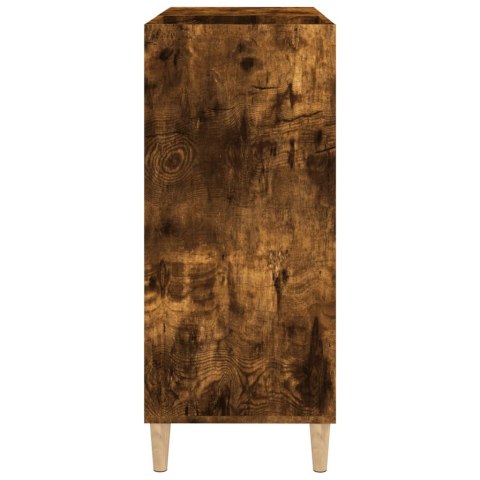 VidaXL Szafka na płyty, przydymiony dąb, 84,5x38x89 cm VidaXL Szafka na płyty, przydymiony dąb, 84,5x38x89 cm