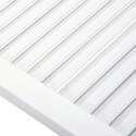 VidaXL Drzwi żaluzjowe do szafki, 2 szt., białe, 99,3x59,4 cm, sosnowe