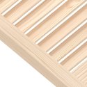 VidaXL Drzwi żaluzjowe do szafki, 4 szt., 99,3x39,4 cm, drewno sosnowe