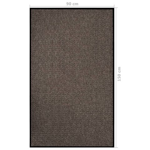 VidaXL Wycieraczka, beżowa, 90x150 cm VidaXL Wycieraczka, beżowa, 90x150 cm