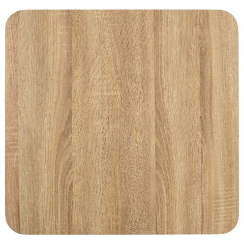VidaXL Stolik bistro, jasnobrązowy, 50x50 cm, MDF VidaXL Stolik bistro, jasnobrązowy, 50x50 cm, MDF