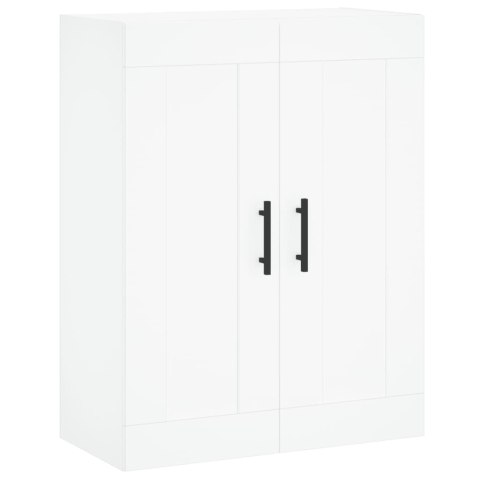VidaXL Witrynka, biała, 69,5x34x180 cm, materiał drewnopochodny VidaXL Witrynka, biała, 69,5x34x180 cm, materiał drewnopochodny