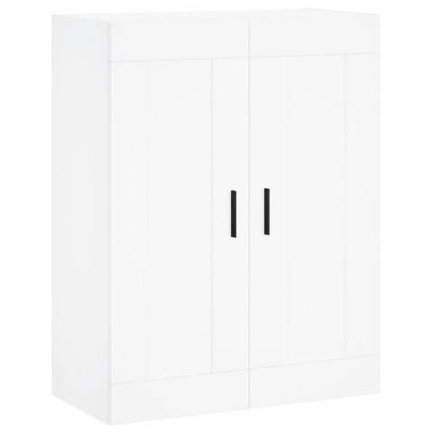 VidaXL Witrynka, biała, 69,5x34x180 cm, materiał drewnopochodny VidaXL Witrynka, biała, 69,5x34x180 cm, materiał drewnopochodny