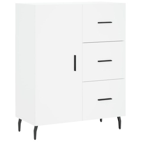 VidaXL Witrynka, biała, 69,5x34x180 cm, materiał drewnopochodny VidaXL Witrynka, biała, 69,5x34x180 cm, materiał drewnopochodny
