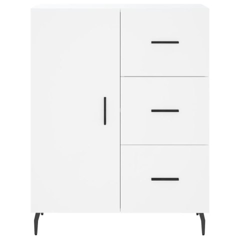 VidaXL Witrynka, biała, 69,5x34x180 cm, materiał drewnopochodny VidaXL Witrynka, biała, 69,5x34x180 cm, materiał drewnopochodny