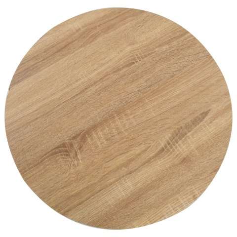 VidaXL Stolik bistro, jasnobrązowy, 60 cm, MDF VidaXL Stolik bistro, jasnobrązowy, 60 cm, MDF