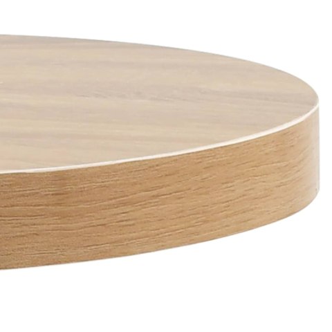 VidaXL Stolik bistro, jasnobrązowy, 60 cm, MDF VidaXL Stolik bistro, jasnobrązowy, 60 cm, MDF