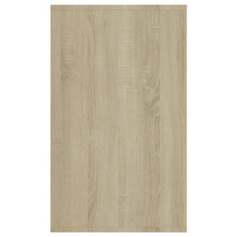 VidaXL Komoda z 3 szufladami, dąb sonoma, 120x41x75 cm VidaXL Komoda z 3 szufladami, dąb sonoma, 120x41x75 cm