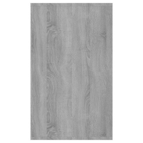 VidaXL Komoda z 3 szufladami, szary dąb sonoma, 120x41x75 cm VidaXL Komoda z 3 szufladami, szary dąb sonoma, 120x41x75 cm