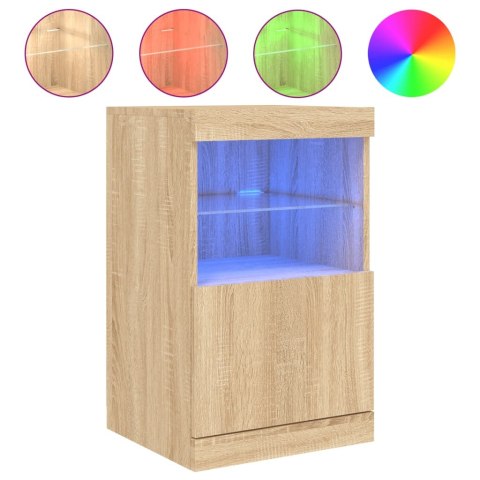 VidaXL Szafka z oświetleniem LED, dąb sonoma, 41x37x67 cm VidaXL Szafka z oświetleniem LED, dąb sonoma, 41x37x67 cm