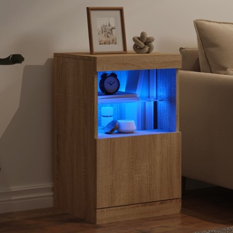 VidaXL Szafka z oświetleniem LED, dąb sonoma, 41x37x67 cm VidaXL Szafka z oświetleniem LED, dąb sonoma, 41x37x67 cm