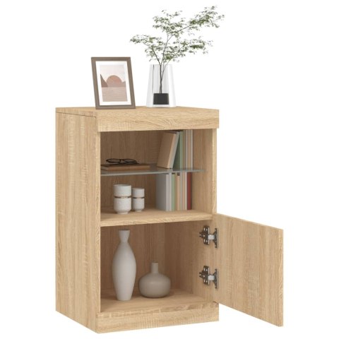 VidaXL Szafka z oświetleniem LED, dąb sonoma, 41x37x67 cm VidaXL Szafka z oświetleniem LED, dąb sonoma, 41x37x67 cm