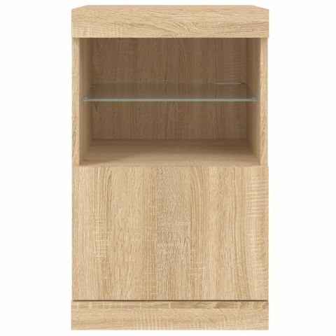 VidaXL Szafka z oświetleniem LED, dąb sonoma, 41x37x67 cm VidaXL Szafka z oświetleniem LED, dąb sonoma, 41x37x67 cm