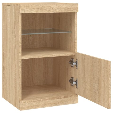 VidaXL Szafka z oświetleniem LED, dąb sonoma, 41x37x67 cm VidaXL Szafka z oświetleniem LED, dąb sonoma, 41x37x67 cm