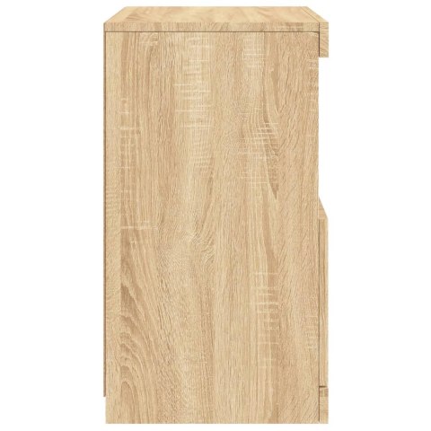 VidaXL Szafka z oświetleniem LED, dąb sonoma, 41x37x67 cm VidaXL Szafka z oświetleniem LED, dąb sonoma, 41x37x67 cm