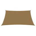 VidaXL Żagiel przeciwsłoneczny, 160 g/m², kolor taupe, 2,5x3 m, HDPE