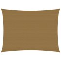 VidaXL Żagiel przeciwsłoneczny, 160 g/m², kolor taupe, 3x4,5 m, HDPE