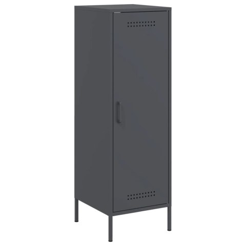 VidaXL Szafka, antracytowa, 36x39x113 cm, stal VidaXL Szafka, antracytowa, 36x39x113 cm, stal