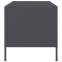 VidaXL Stolik kawowy, antracyt, 68x50x50,5 cm, stal walcowana na zimno