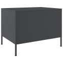 VidaXL Stolik kawowy, antracyt, 68x50x50,5 cm, stal walcowana na zimno