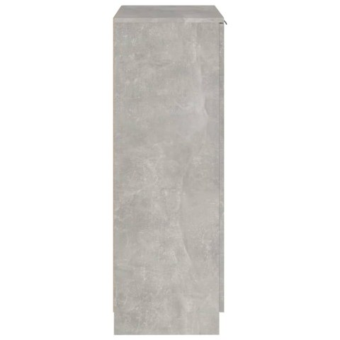 VidaXL Szafka na buty, szarość betonu, 59x35x100 cm VidaXL Szafka na buty, szarość betonu, 59x35x100 cm