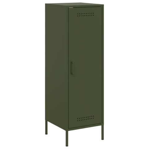 VidaXL Szafka, oliwkowa, 36x39x113 cm, stal VidaXL Szafka, oliwkowa, 36x39x113 cm, stal