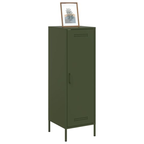 VidaXL Szafka, oliwkowa, 36x39x113 cm, stal VidaXL Szafka, oliwkowa, 36x39x113 cm, stal