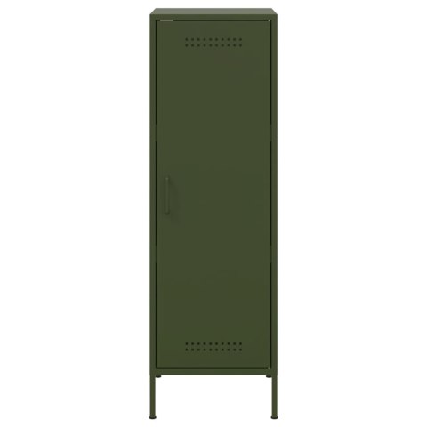 VidaXL Szafka, oliwkowa, 36x39x113 cm, stal VidaXL Szafka, oliwkowa, 36x39x113 cm, stal