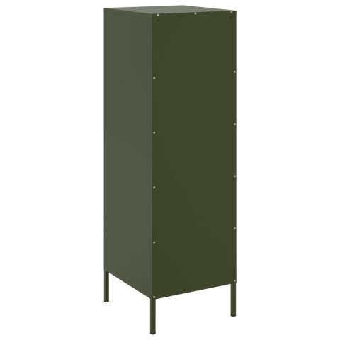 VidaXL Szafka, oliwkowa, 36x39x113 cm, stal VidaXL Szafka, oliwkowa, 36x39x113 cm, stal