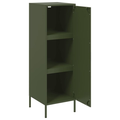 VidaXL Szafka, oliwkowa, 36x39x113 cm, stal VidaXL Szafka, oliwkowa, 36x39x113 cm, stal