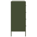 VidaXL Szafka, oliwkowa, 68x39x89 cm, stal