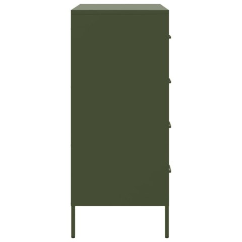 VidaXL Szafka, oliwkowa, 68x39x89 cm, stal VidaXL Szafka, oliwkowa, 68x39x89 cm, stal