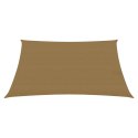 VidaXL Żagiel przeciwsłoneczny, 160 g/m², taupe, 2x2,5 m, HDPE