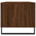 VidaXL Stolik kawowy, brązowy dąb 90x49x45 cm, materiał drewnopochodny