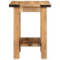 VidaXL Stolik boczny, 40x30x40 cm, surowe drewno mango