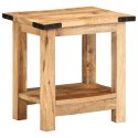 VidaXL Stolik boczny, 40x30x40 cm, surowe drewno mango