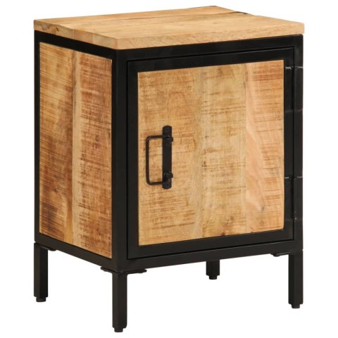 VidaXL Szafka nocna, 40x30x52,5 cm, surowe drewno mango VidaXL Szafka nocna, 40x30x52,5 cm, surowe drewno mango