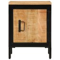 VidaXL Szafka nocna, 40x30x52,5 cm, surowe drewno mango