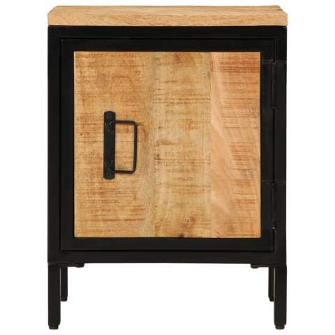 VidaXL Szafka nocna, 40x30x52,5 cm, surowe drewno mango VidaXL Szafka nocna, 40x30x52,5 cm, surowe drewno mango