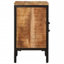 VidaXL Szafka nocna, 40x30x52,5 cm, surowe drewno mango