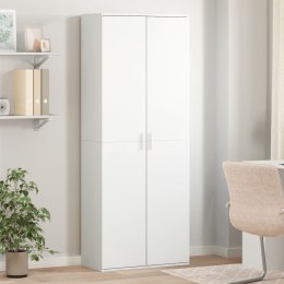  Wysoka szafka, biała, 70x35x180 cm, materiał drewnopochodny